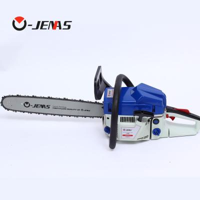 China New Model 58cc Chinese Wood Gasoline Cutter 2-Stroke Chainsaw Chainsaw Machine for sale