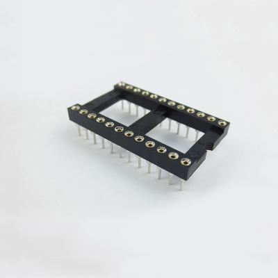 China Wholesale Standard PCB Factory Pitch 1.778mm 2.54mm Socket 6~64 Pins Socket IC Sockets for sale