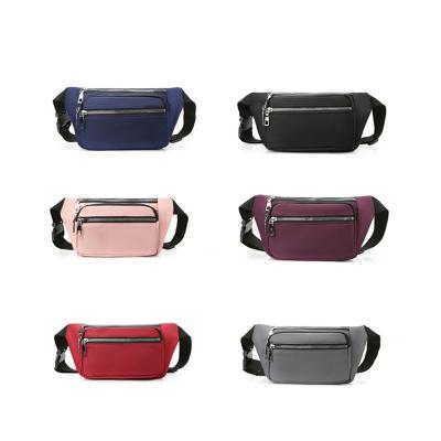 China Unisex Canvas Fanny Pack Waist Bag Fanny Pack Custom Logo Wholesale 2022 Fashion Travel Anti-theft Adjustable Sports Belt for sale