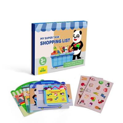 China Hot Sales Amazon Paper Card of Knowledge Custom Game Cards Learning Toys Toys and Hobby Educational Card Game for sale