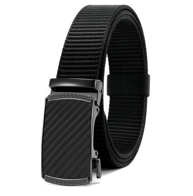 China Plasitc Buckle Stretch Golf Belts For Men, Nylon Elastic Ratchet Belt With An Easier Adjustable Buckle, Men Belt The Casual Balance To Fit for sale