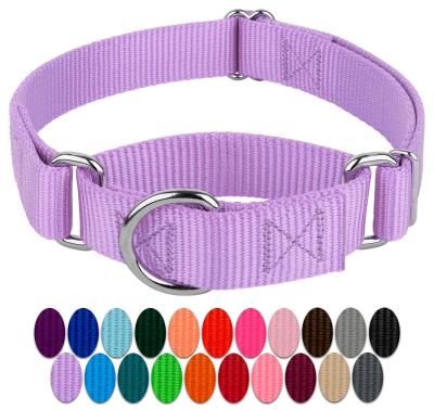 China Reflective Premium Soft Heavy Duty Adjustable Nylon Strap Padded For Buckling Tactical Training Cat Custom Luxury Dog Collar for sale