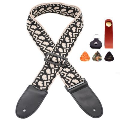 China Custom Variety Guitar Fashion Musical Instrument Accessories Bass Guitar Strap for sale