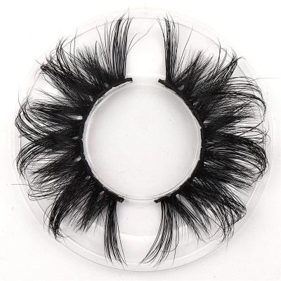 China Wholesale False Eyelash Crisscross 25mm 3d Different Eyelash Case Mink Eyelash Extensions for sale