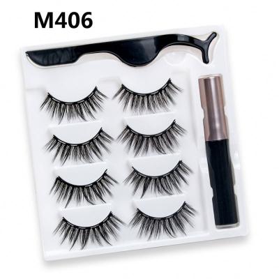 China Reusable Wholesale Private Label False Eyelashes Magnetic Eyeliner Lashes Eyeliner Adhesive Pen Wholesale Vendors Suppliers for sale