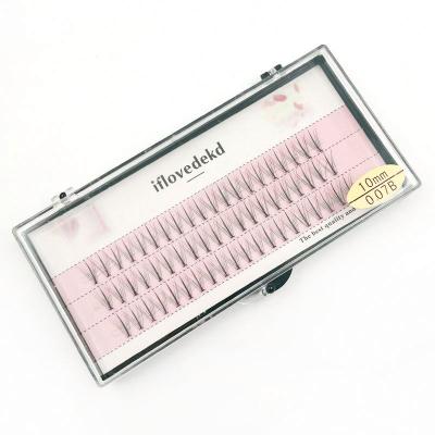 China Long Natural Private Volume Lashes Individual Eyelash Silk Eyelash Extensions for sale