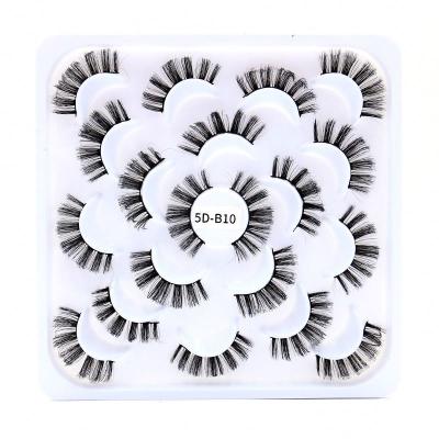 China Wholesale Delicate Silk Mink Eyelash Wholesale 3D Eyelashes Custom Packaging for sale