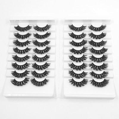 China Delicate 3d Mink False Eyelash Wholesale False Strip Eyelashes Natural False Eyelash Seller for sale