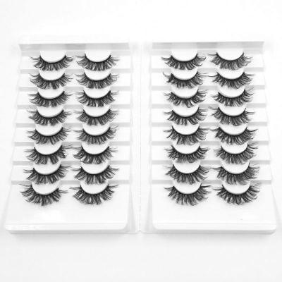 China Wholesale Sensitive Fake Eyelashes 3D Mink Lashes Private Label Seller Fake Mink Eyelashes for sale