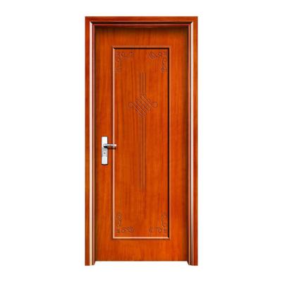 China Waterproof Modern Hotel Prehung Walnut Wooden Flush Slab Doors Price Room Bedroom White Primed Solid Wood Shaker Interior Doors for sale