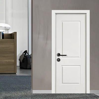 China Waterproof Cheap Wooden Internal Door Interior Doors With Frame For Bedroom Apartment Villa Main Entrance Door for sale