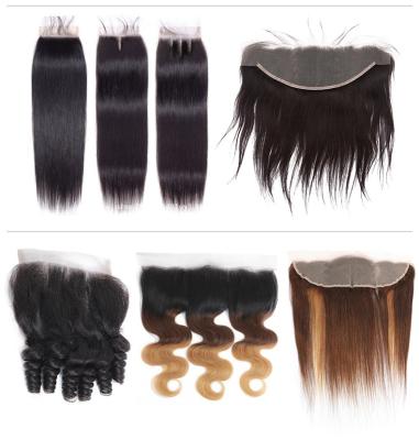 China Good Texture Can Keep Long Time Hairpiece Virgin Cuticle Aligned 13x4 13x6 Human Hair Supplier HD Lace Frontal Hairpiece for sale