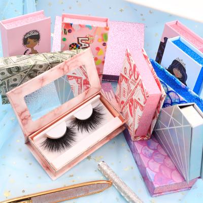 China Wholesale Durable Individual Eyelashes Real 3d Mink Eyelash 3d Mink Eyelashes Thick 100% Fur Black Cotton Tape for sale