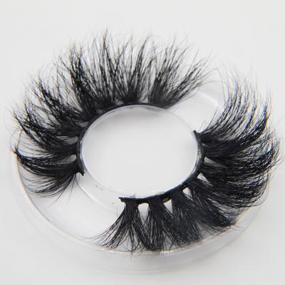 China Natural Dramatic Fake Long Lasting Highlights 100% 3d Mink Fur Eyelashes With Custom Hand Made Box for sale