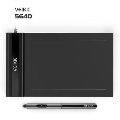 China Drawing/E-signature/Gameplay VEIKK S640 Ultrathin 6x4 Inch Digital Drawing Pen Tablet with Passive Pen! (8192 level pressure) for sale