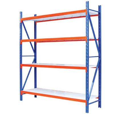 China Strong Corrosion Protection Industrial Warehouse Metal Shelf Storage Rack With 200kgs Weight Capacity Per Tier for sale