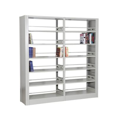 China Keliang Foldable School Steel Book Shelves Customized Library Steel Shelf Double Side Steel Shelves For School Library for sale