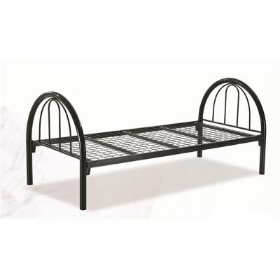 China Simple Modern/Antique China Foshan Steel Furniture Single Bed Metal Bed Frame With Mesh Base for sale