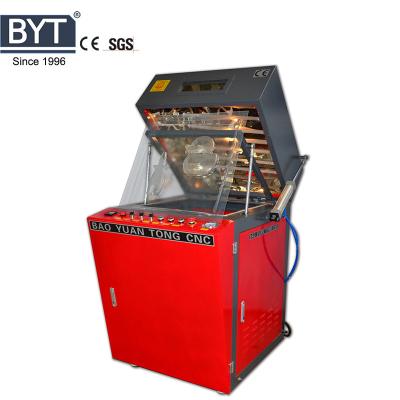 China Small Mini BYT Hotels CNC Acrylic PVC Plastic Vacuum Former / Thermo Vacuum Forming Machine for sale