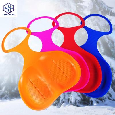 China Outdoor sports hot snow winter PE protection ski sled thicken sled ski plastic board for sale