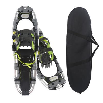 China Snow Rising Shoes Snowshoes Winter Outdoor Aluminum Safety Anti-Skid Aluminum Alloy Hiking Snowshoes Winter Snow Walking Shoes For Men for sale