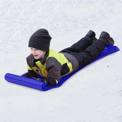 China Factory Wholesale Outdoor Children Snow Sled Adult Winter Sport Anti-skid Ski Board Plastic Boards for sale