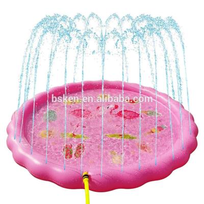 China Customized Outdoor Inflatable Pools Sprinkler Water Toys Kids Water Spray Game Mat Beach Toys For Kids for sale