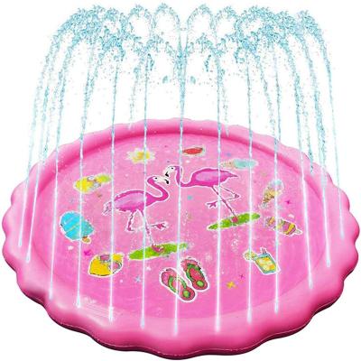 China Wholesale Inflatable Swimming Season Kids Spray Water Pools PVC Outdoor Eco-friendly Sprinkler Mat Toys For Kids for sale