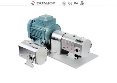 China Fluid Control Mini Rotary Lobe Pump Honney Commestic Food Transfering for sale