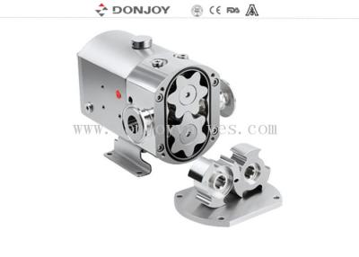 China DONJOY Mini  rotary lobe pump for  Cheese and Whey Yogurt Transfer for sale