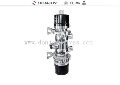 China SS304 / 316 Pneumatic bottom tank valve with Plastic Actuator Welding Ends for sale