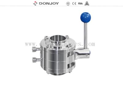중국 집 먹구름을 위한 DN25 위생적 믹스프로어브 나비형 밸브 판매용