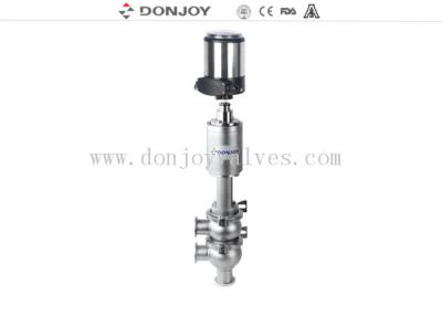 China DONJOY TL Type 316L Sanitary Reversing Seat Valve With Control Head for sale