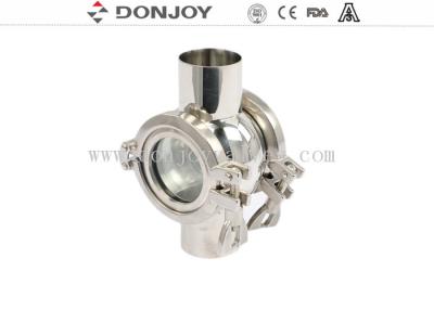 China DN25 150 Degrees Waterproof Hygienic Sight Glass for sale