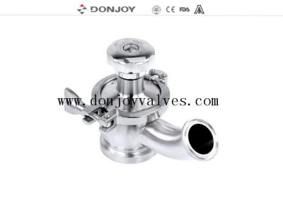 China 316l Radial Diaphragm Valve Asepco Tank Bottom Valve For Cosmetics for sale