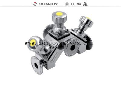 China SS316L Multiport Manual Diaphragm Valves For Pure Water for sale