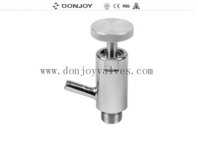 China Manual Sanitary Thread Handwheel Sampling Valve For Pharmacy for sale