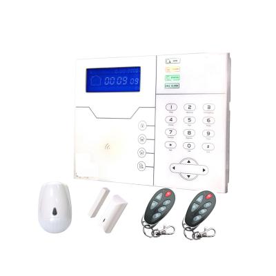 China Wired wifi alarm system wired and wireless TCP/IP+GSM/GPRS network smart alarm panel for sale