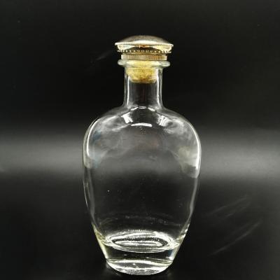 China Beverage 500ml Vodka Tequila Wine Whiskey Glass Bottle for sale