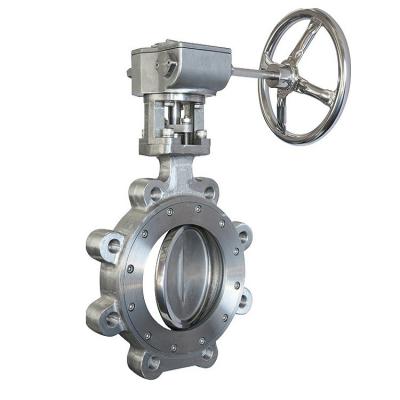 China PN16 DN1000 General Large Size Double Eccentric Flange Butterfly Valve for sale