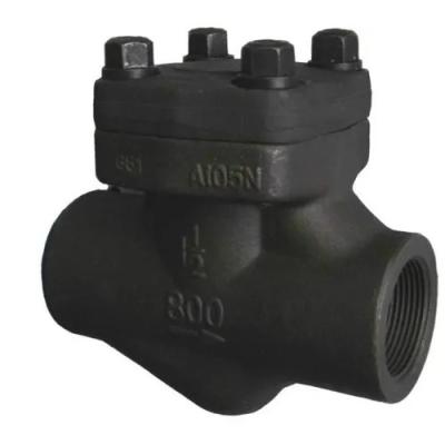 China General Forged Steel Type Check Valve (H44H) BW, SW, THREAD Swing ENDS for sale