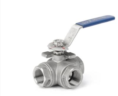 China Good Quality General Wholesale 304 3PC Stainless Steel Ball Valve With Butt Welded End for sale