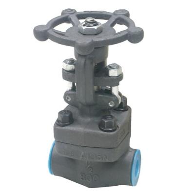 China General Gate Valve High Temperature And Pressure Flange Forged Steel Manual Gate Valve for sale