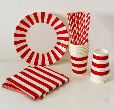 China Birthday Party Red Color Kids Birthday Party Props Supplies for sale