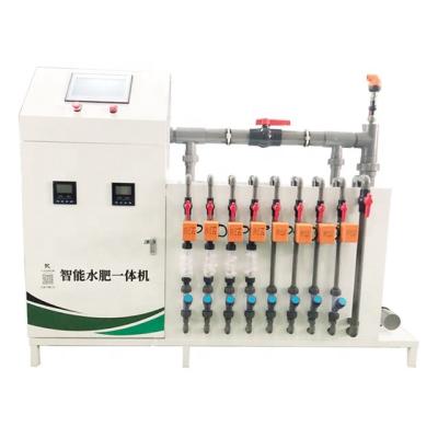 China Fertilizer Irrigation Greenhouse Fertilizer Irrigation Control Equipment Greenhouse Intelligent Control Four Channel Fertilizer Applicator for sale