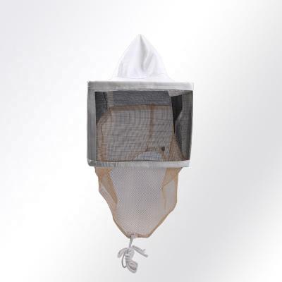 China Bee Farm Split Style Beekeeper Square Veil Beekeeping Protective Hat For Beekeeper for sale