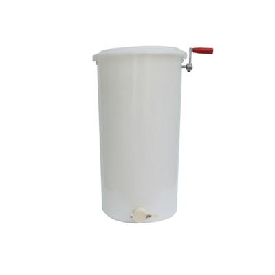 China Frame Honey Cheapest Price Beekeeping Equipments 2 Plastic Manual Honey Extractor Bee Extract for sale