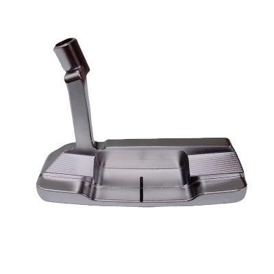 China 1045 Factory Price Custom 1045 Steel Silver Silver CNC Milled Golf Club Putter for sale