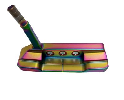 China Factory Custom Full Steel CNC Milled Stainless Steel Golf Club Neck Putter for sale