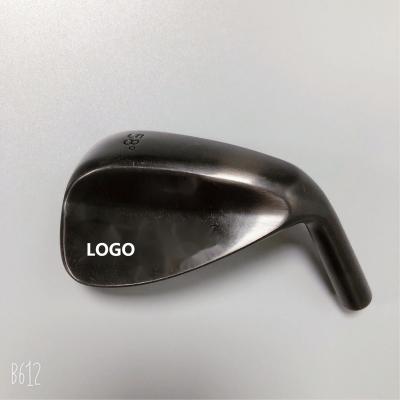 China Factory Direct Custom 431 52 56 Stainless Steel 60 Degree Black Silver Stainless Steel CNC Milled Wedge Golf Clubs Iron Heads for sale